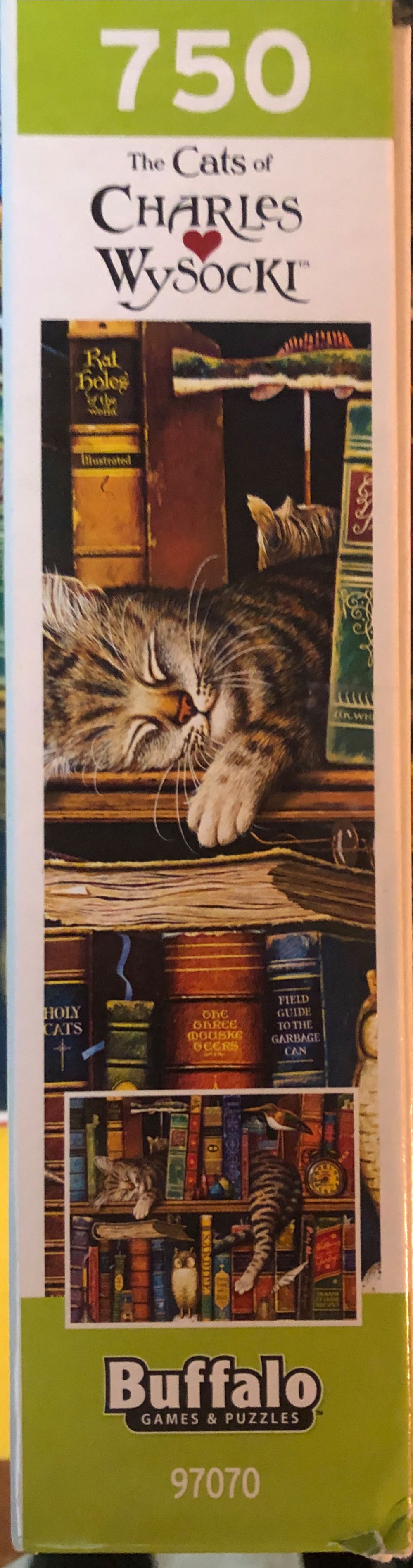 Fredrick the Literate - Buffalo puzzle collectible [Barcode 079346170777] - Main Image 5