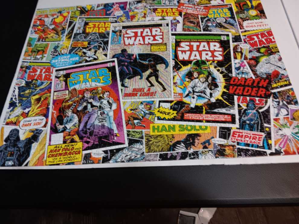 Star Wars - Classic Comic Books - Buffalo Games & Puzzles puzzle collectible [Barcode 079346118052] - Main Image 2