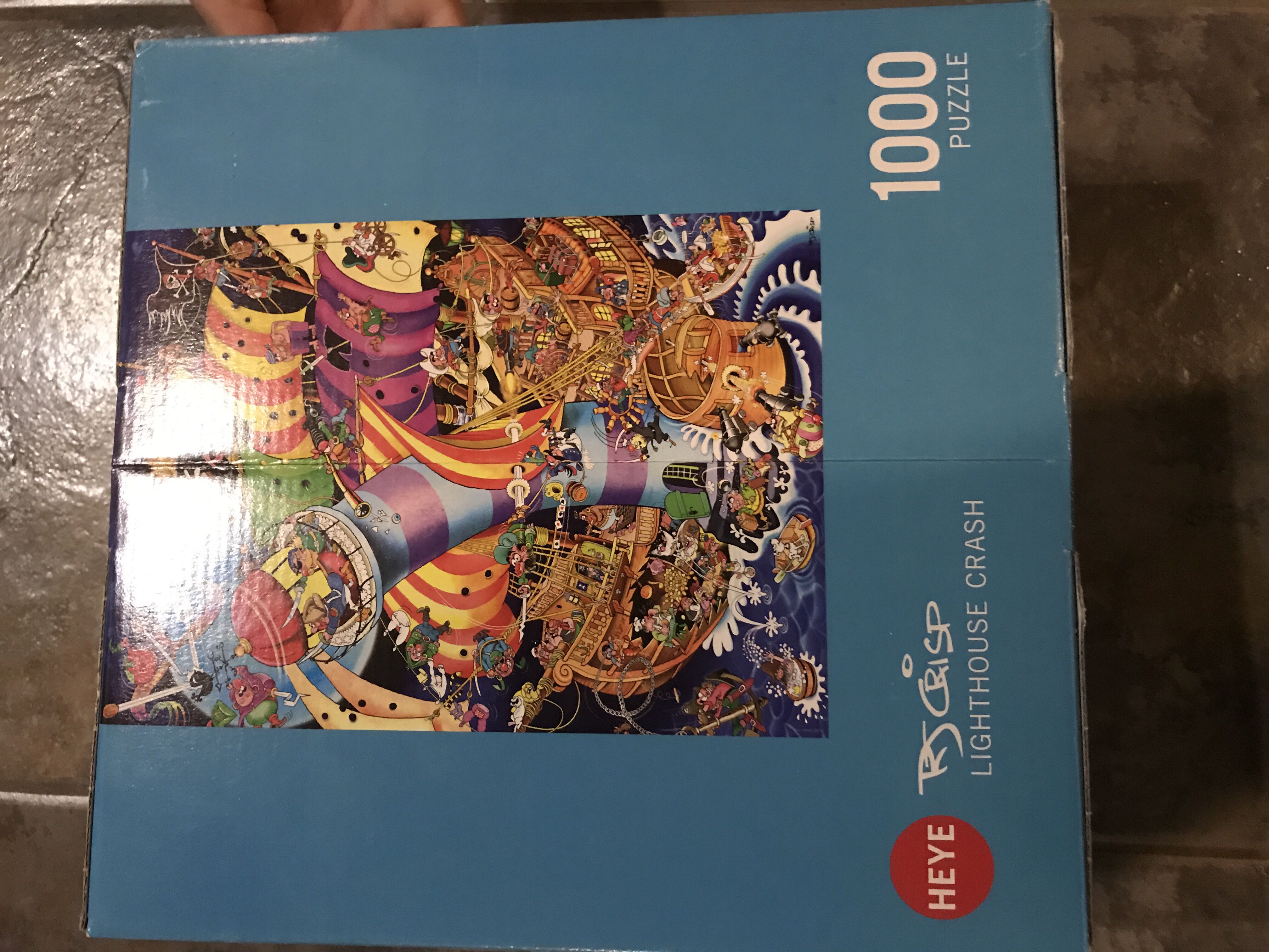 Lighthouse crash Karli Burns - Heye Puzzle puzzle collectible [Barcode 4001689295721] - Main Image 2