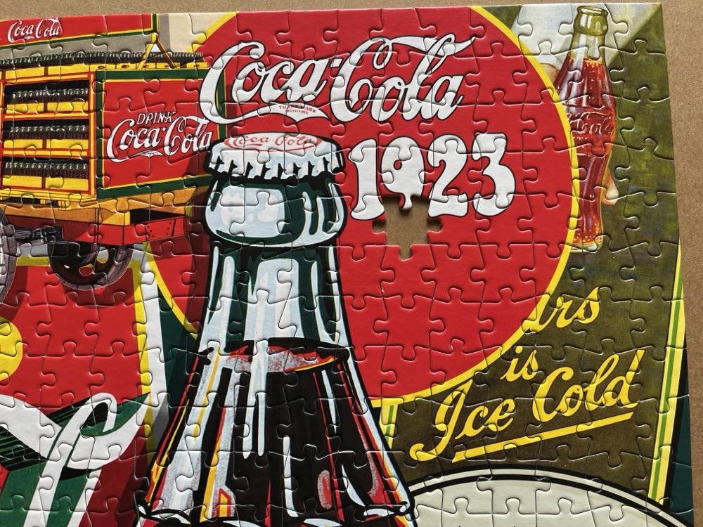 Ice Cold Coca-Cola - Gone puzzle collectible [Barcode 079346112647] - Main Image 3