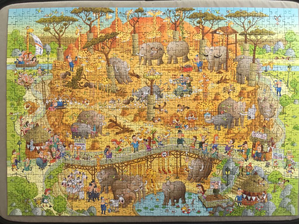 Funky Zoo - African Habitat - HEYE puzzle collectible - Main Image 2