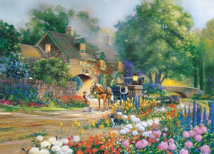 Roselane House 51706 - Cobble Hill puzzle collectible - Main Image 2