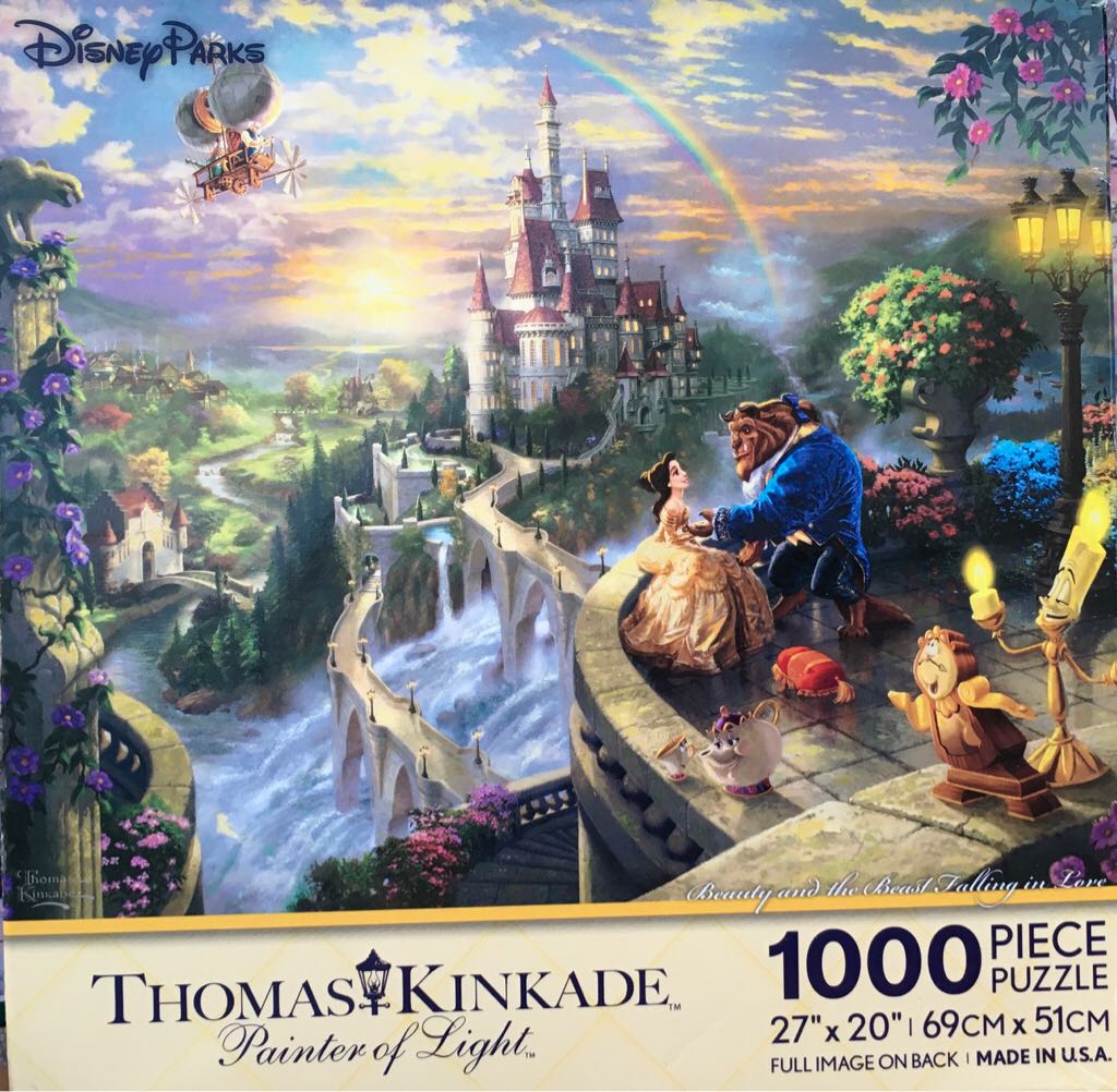 Cinderella’s Castle Blue Crystals 3D