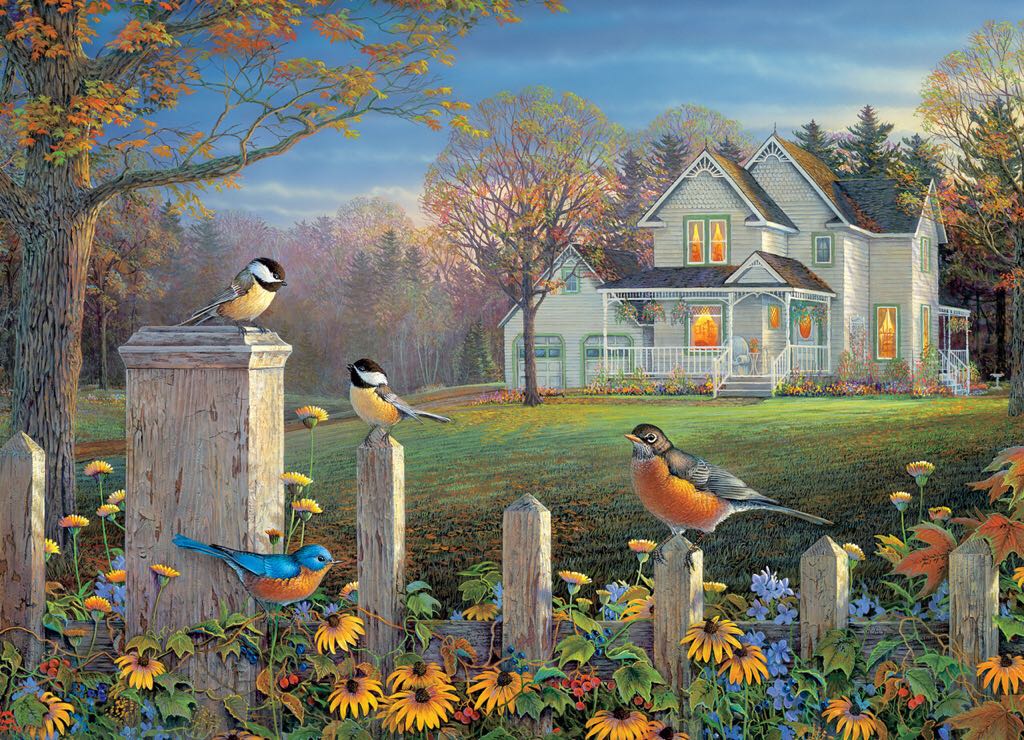 Evening Birds - Cobble Hill Puzzle Company puzzle collectible - Main Image 2