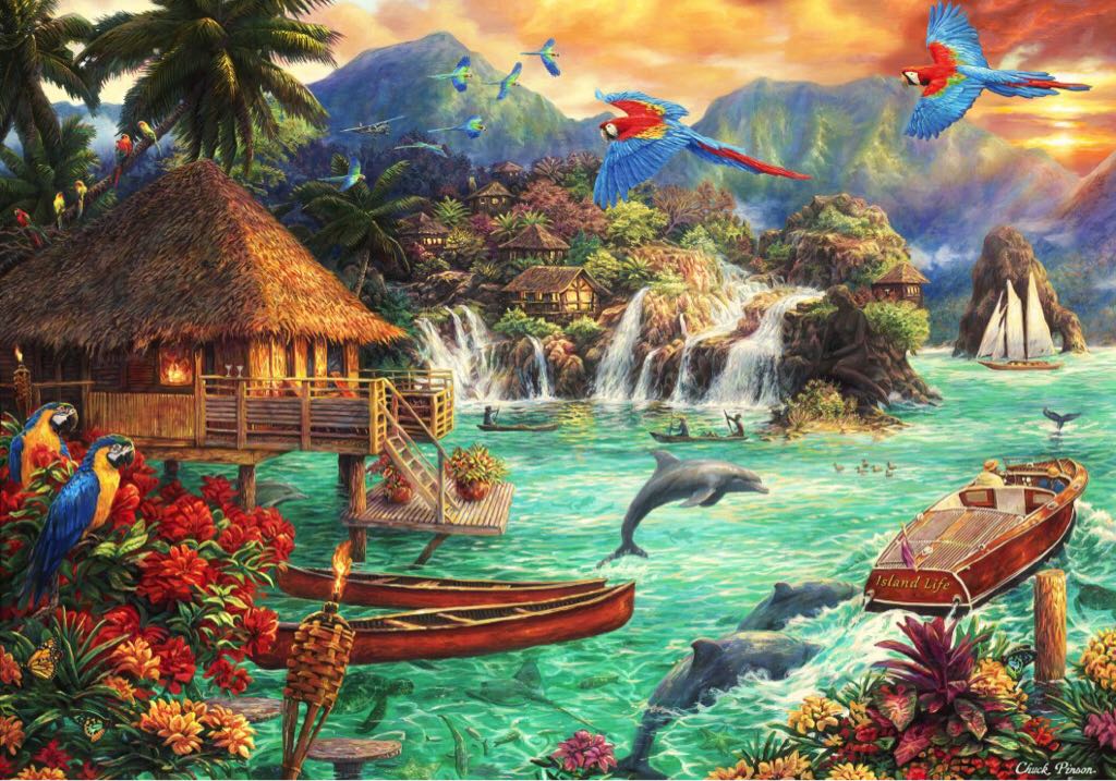 Island Life 02695 - Grafika puzzle collectible - Main Image 2