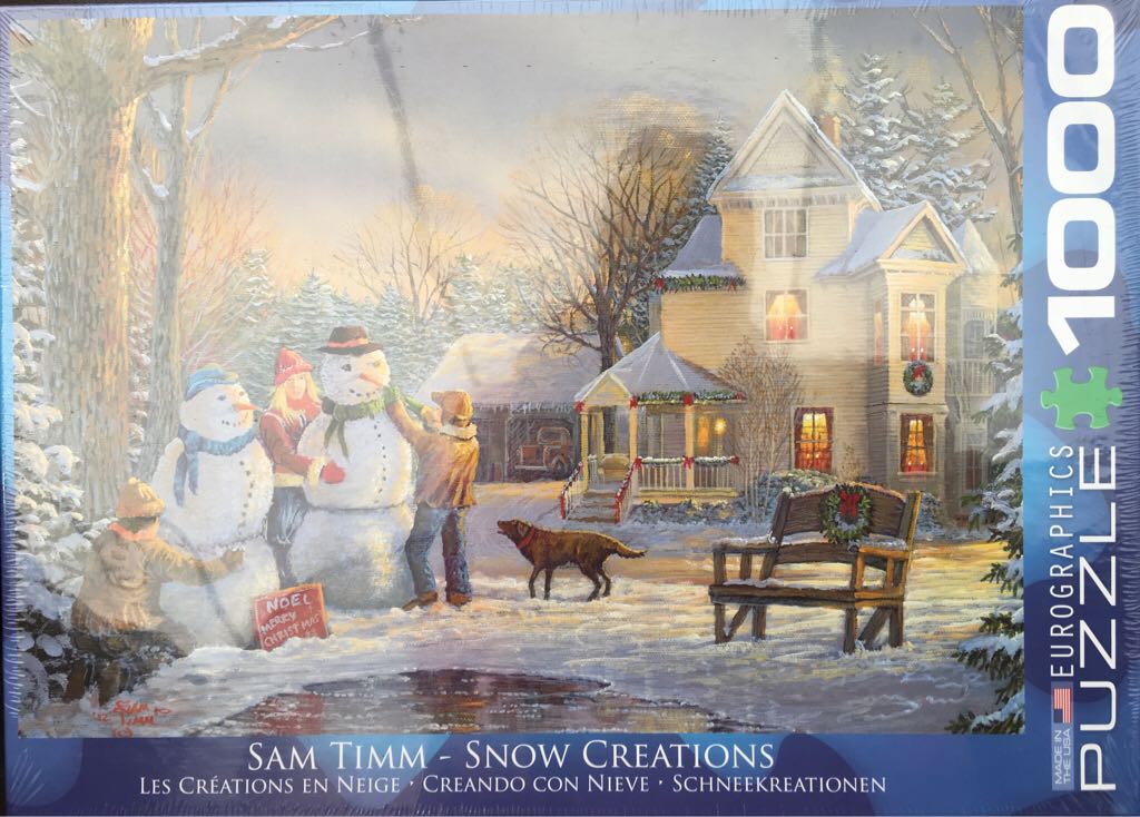 Snow Creations 6000-0607 - EuroGraphics puzzle collectible - Main Image 1