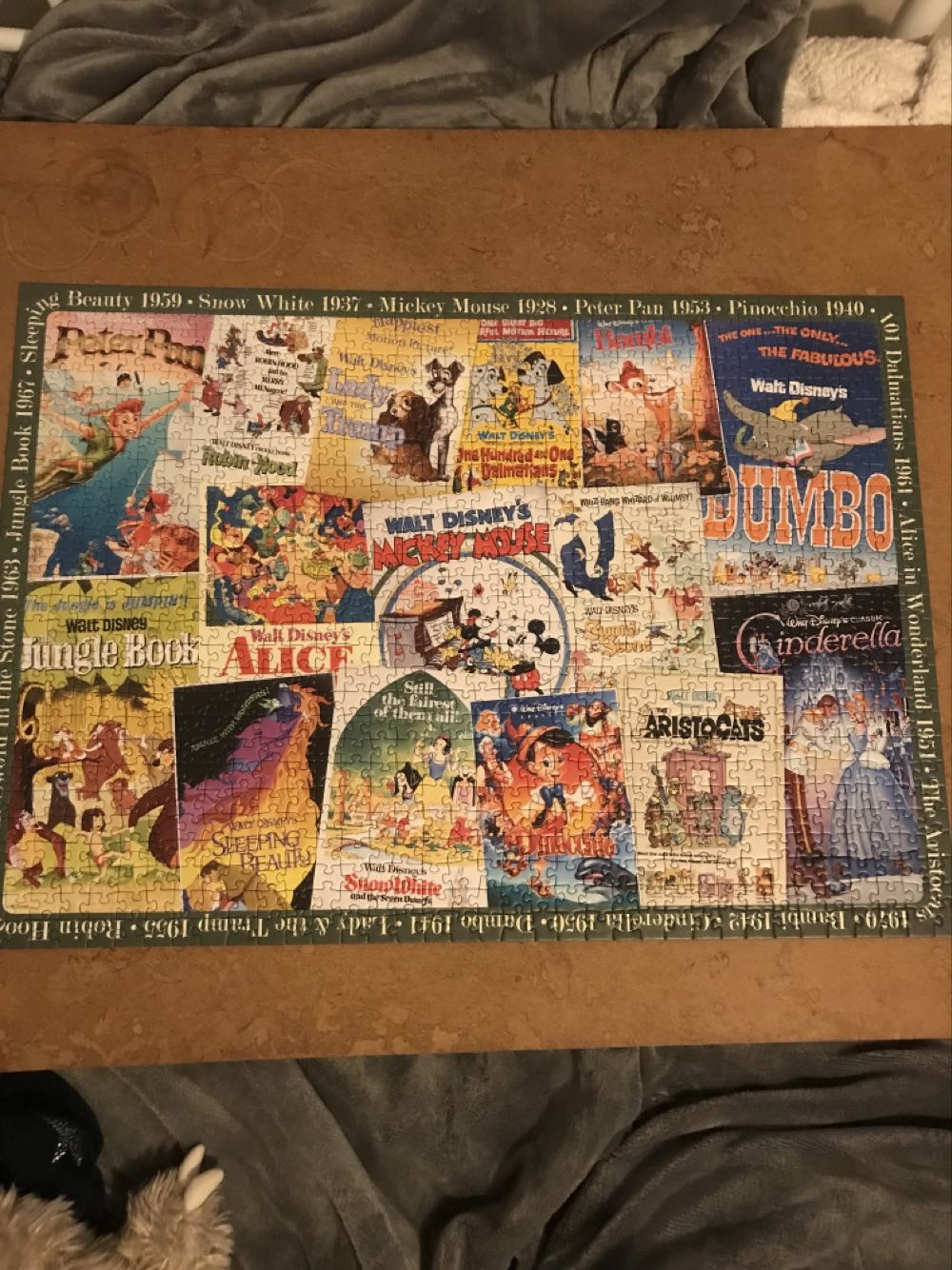 Disney Vintage Posters-DONE - Ravensburger puzzle collectible - Main Image 3