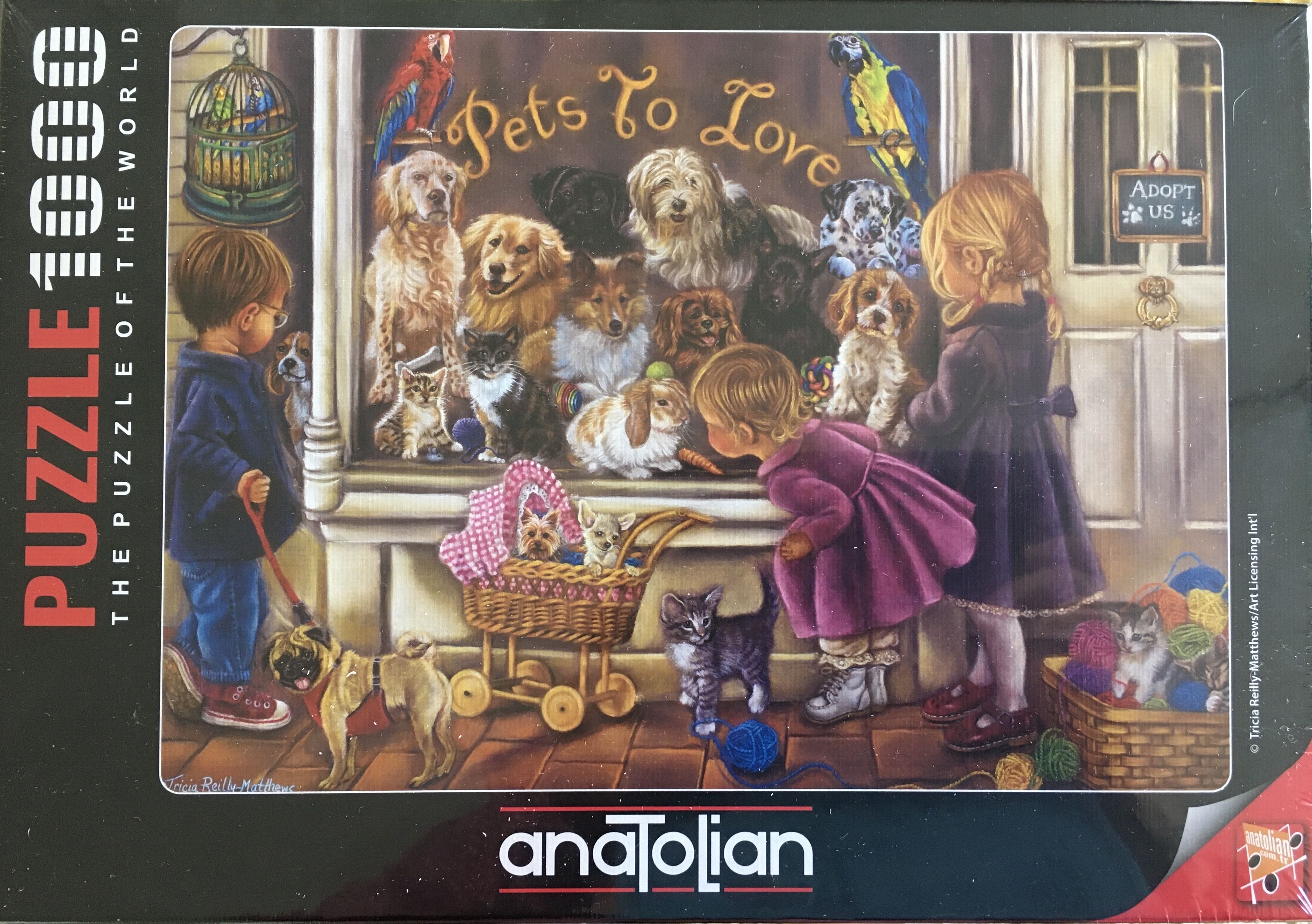 Pets to Love 3186 - Anatolian puzzle collectible [Barcode 8698543131866] - Main Image 1