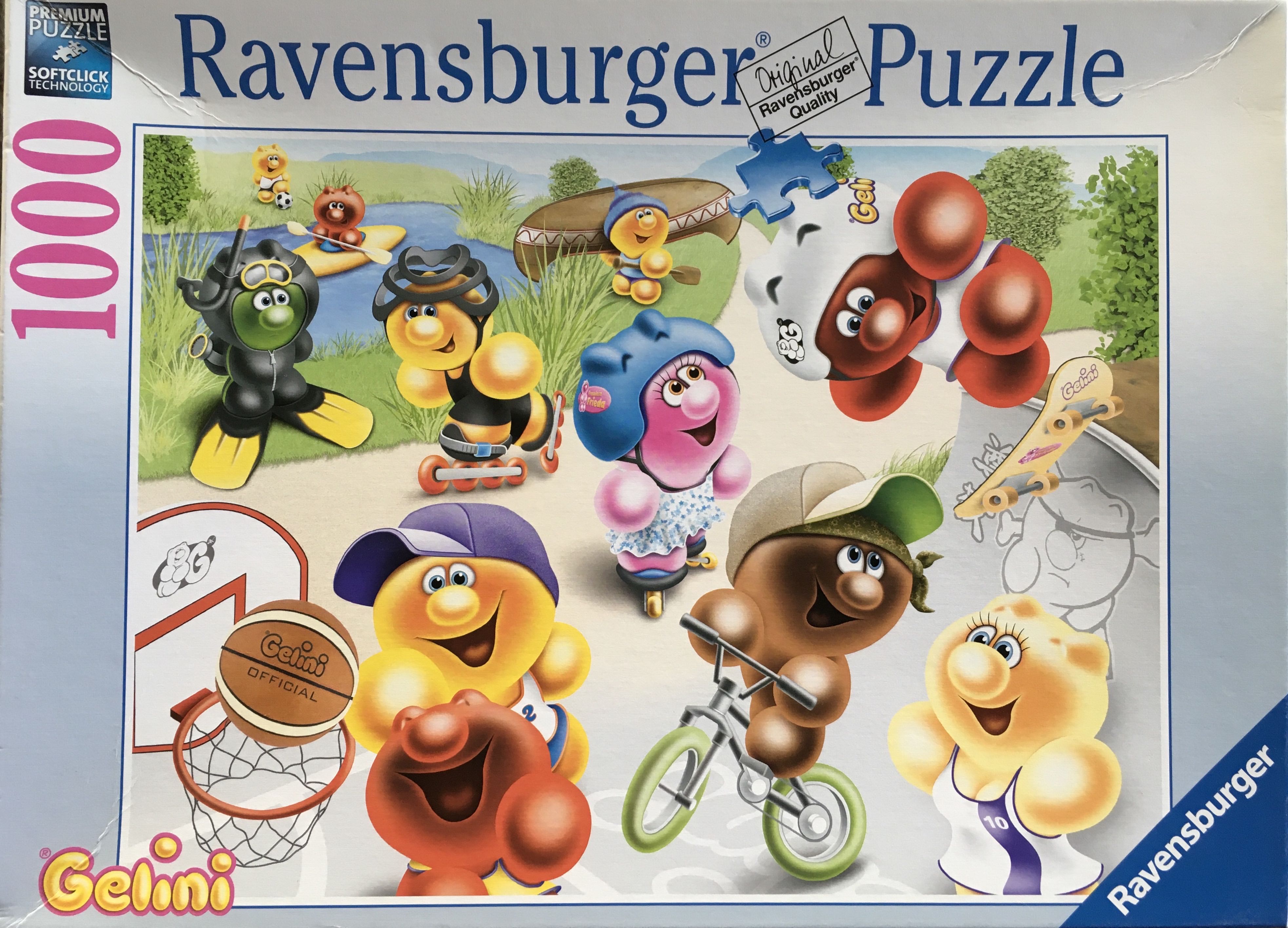 Gelini Fitness - Ravensburger puzzle collectible [Barcode 4005556158201] - Main Image 1