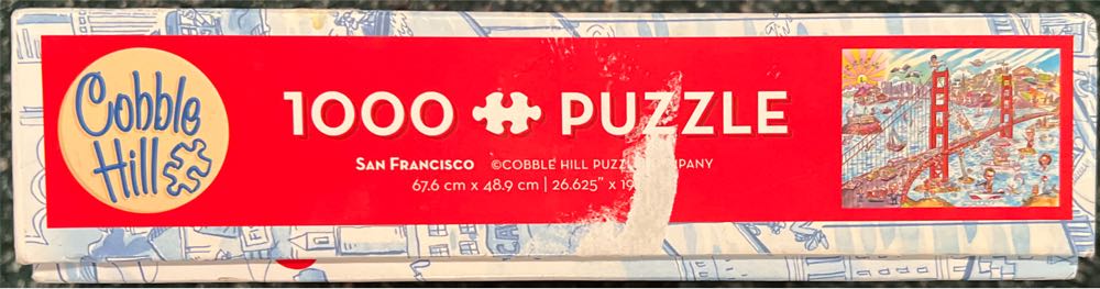 Doodletown: San Francisco - Cobble Hill puzzle collectible [Barcode 625012535045] - Main Image 3