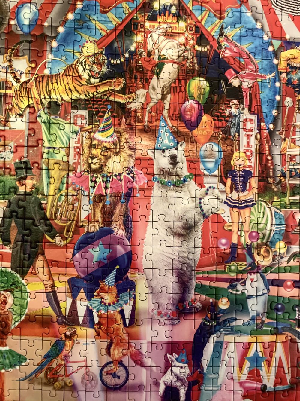 A Night at the Circus - SOLD DID NOT DO - Bluebird Puzzle puzzle collectible [Barcode 3663384702501] - Main Image 2