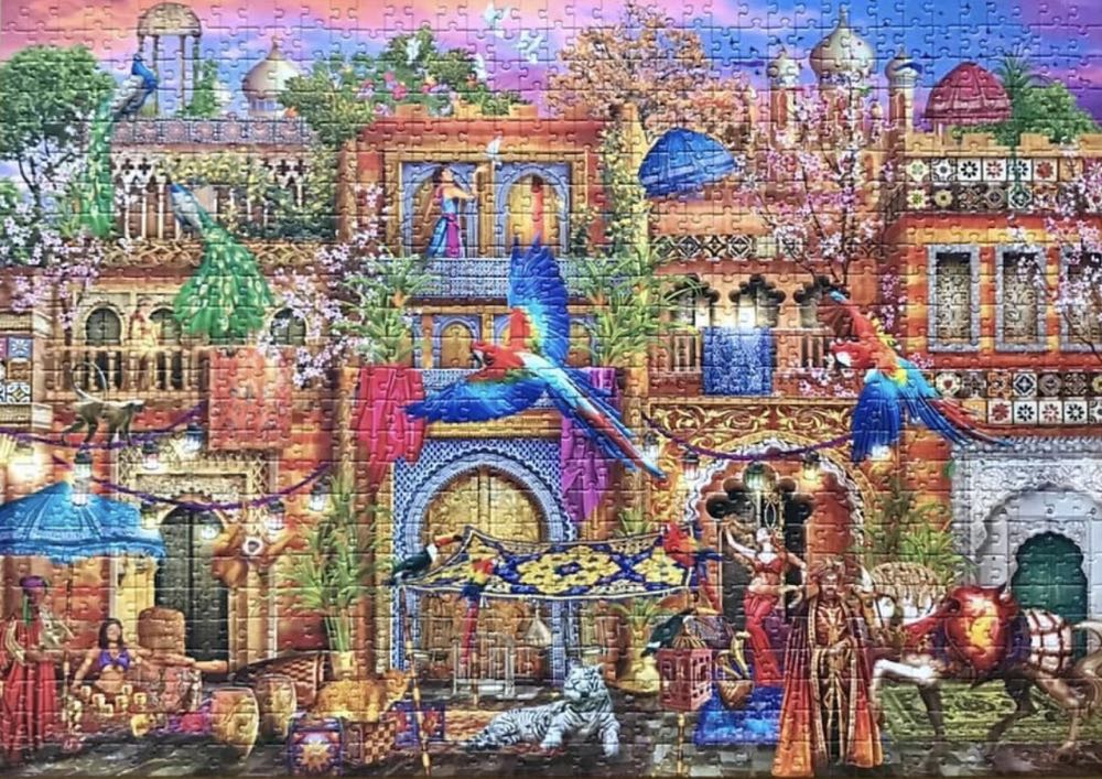 Arabian Street - Bluebird Puzzle puzzle collectible [Barcode 3663384702495] - Main Image 3