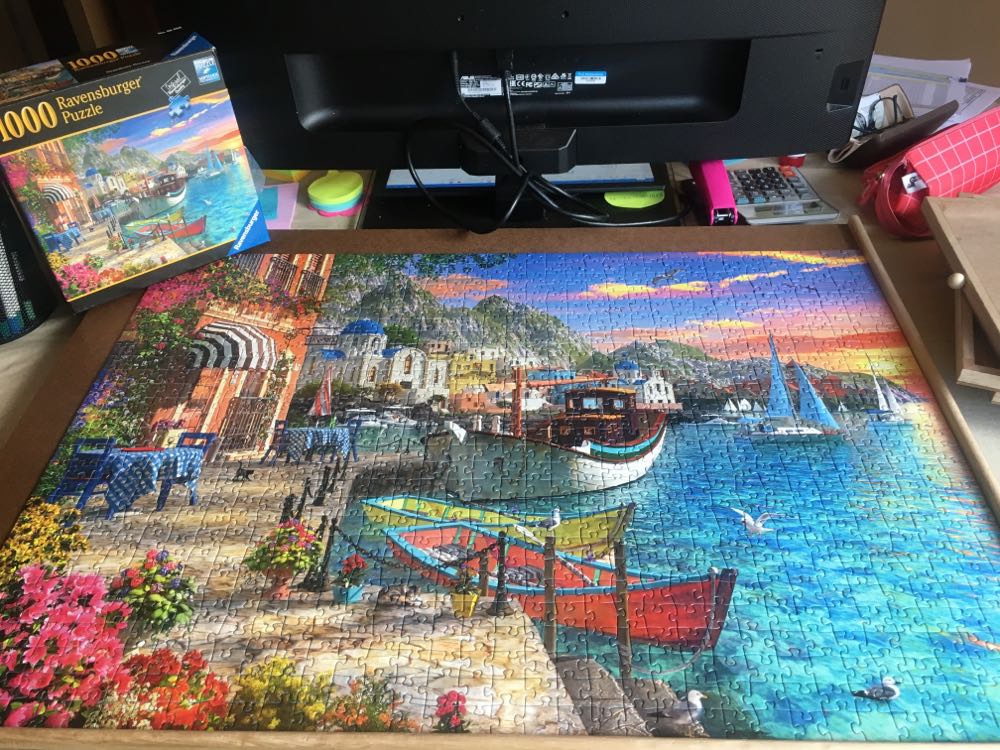 Grandiose Greece - Ravensburger puzzle collectible [Barcode 4005556152711] - Main Image 2