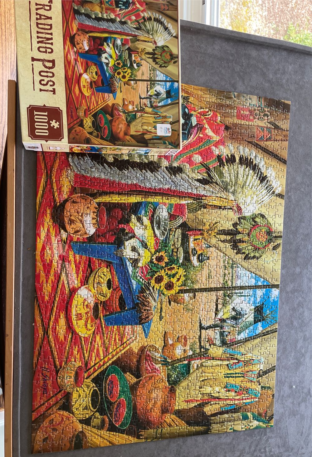 Trading Post — Completed - MasterPieces puzzle collectible [Barcode 705988719011] - Main Image 3