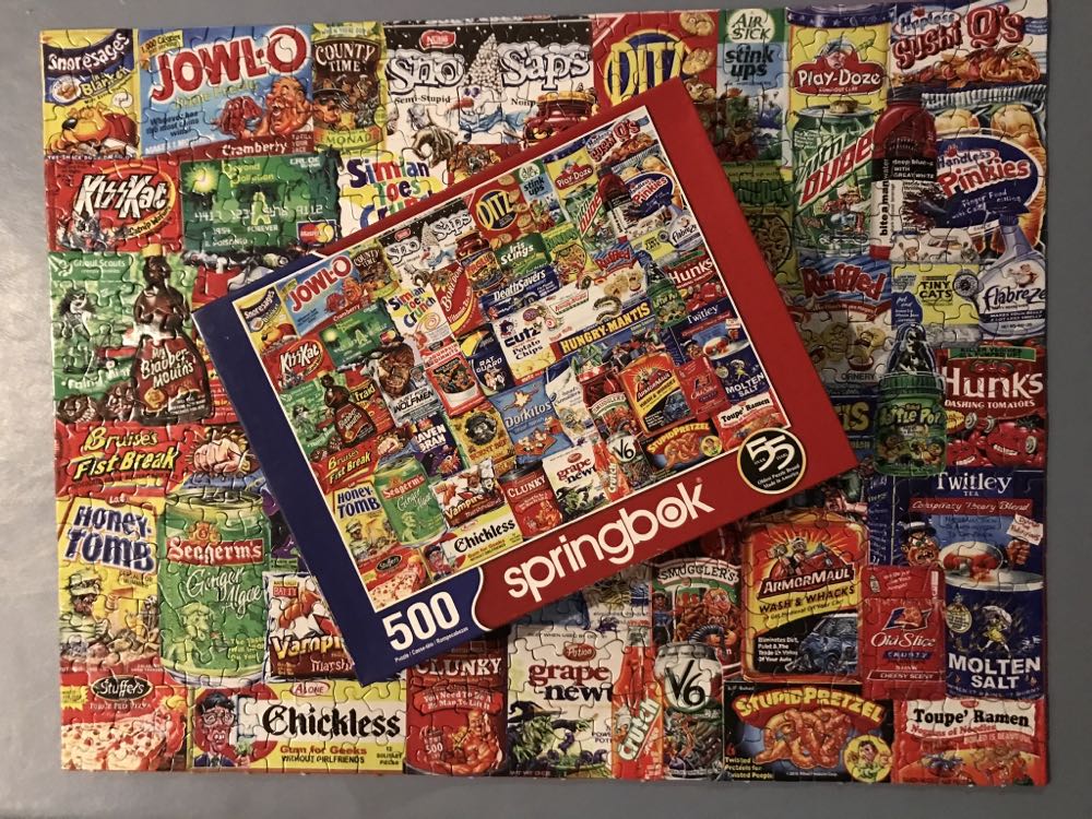 SOLD - Looney Labels - Springbok puzzle collectible [Barcode 091683015924] - Main Image 3