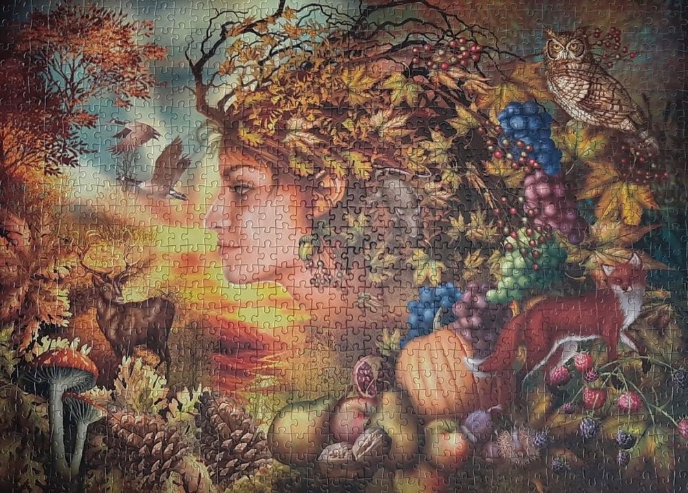 *Spirit of Autumn**** - Bluebird puzzle collectible [Barcode 3663384701801] - Main Image 3