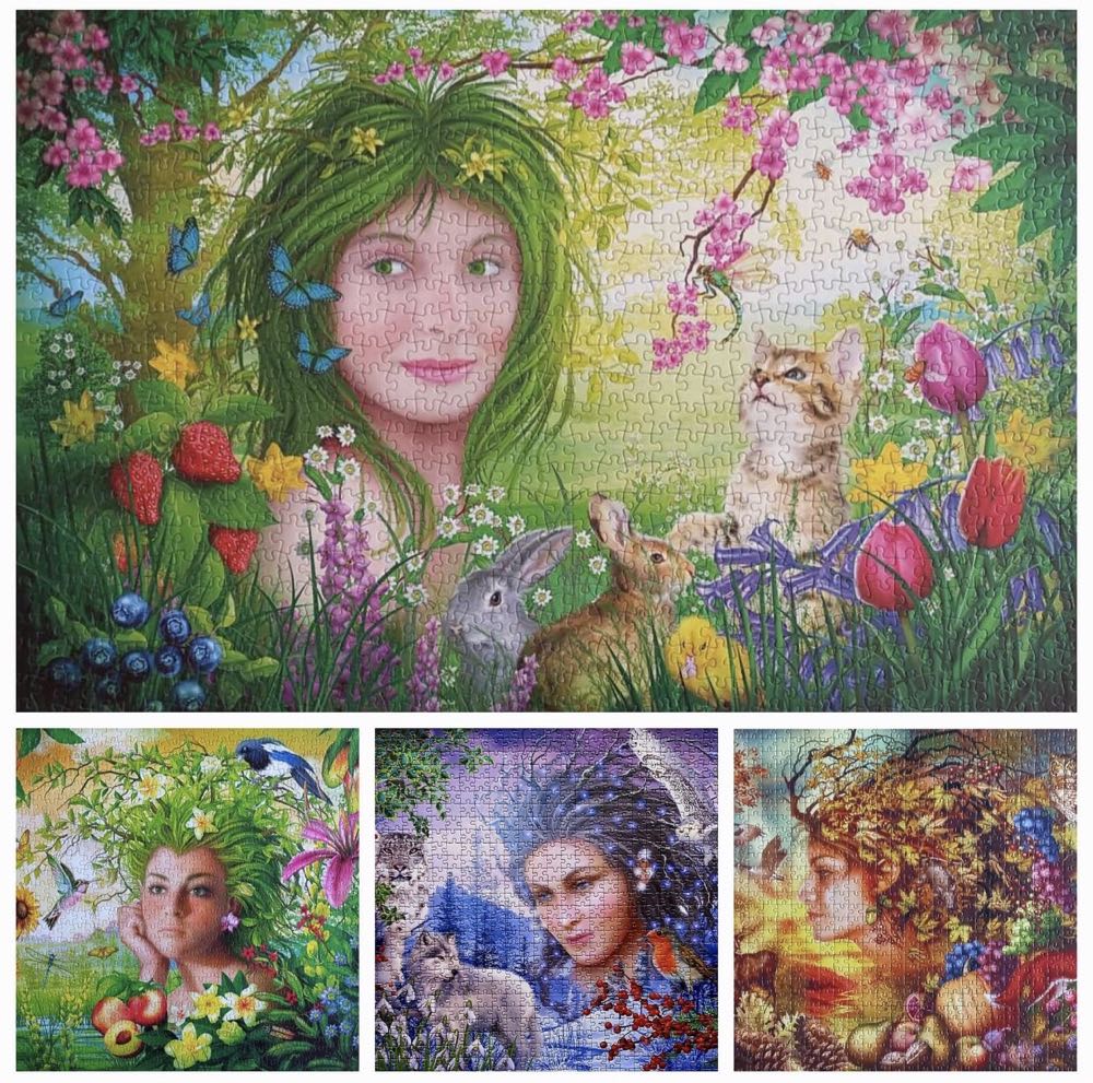 *Spirit of Autumn**** - Bluebird puzzle collectible [Barcode 3663384701801] - Main Image 4