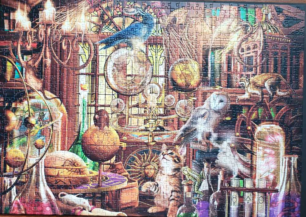 Merlins Laboratory - Ravensburger 🇩🇪 puzzle collectible [Barcode 4005556198344] - Main Image 3