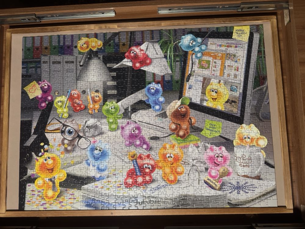 Gelini - Office Nights - Ravensburger puzzle collectible [Barcode 4005556191505] - Main Image 2