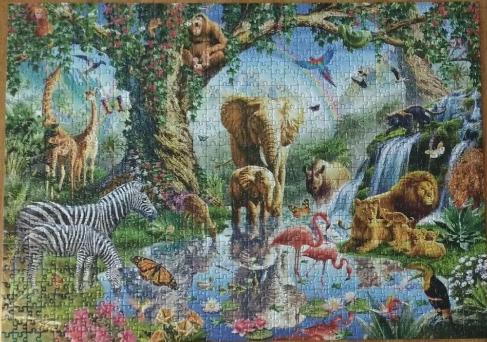 Adventures in the Jungle - Ravensburger puzzle collectible [Barcode 4005556198375] - Main Image 4