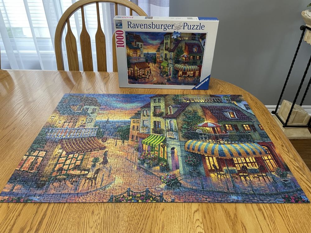 An Evening in Paris - Ravensburger puzzle puzzle collectible [Barcode 4005556152650] - Main Image 4