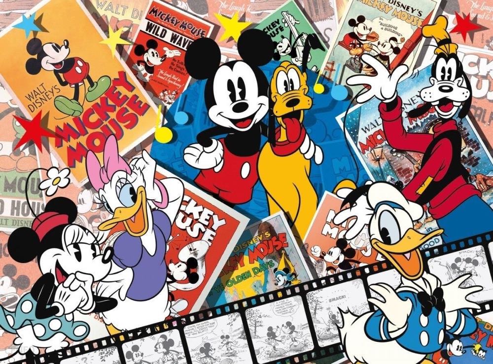 Mickey the True Original 90 Years - Clementoni puzzle collectible [Barcode 8005125350612] - Main Image 2
