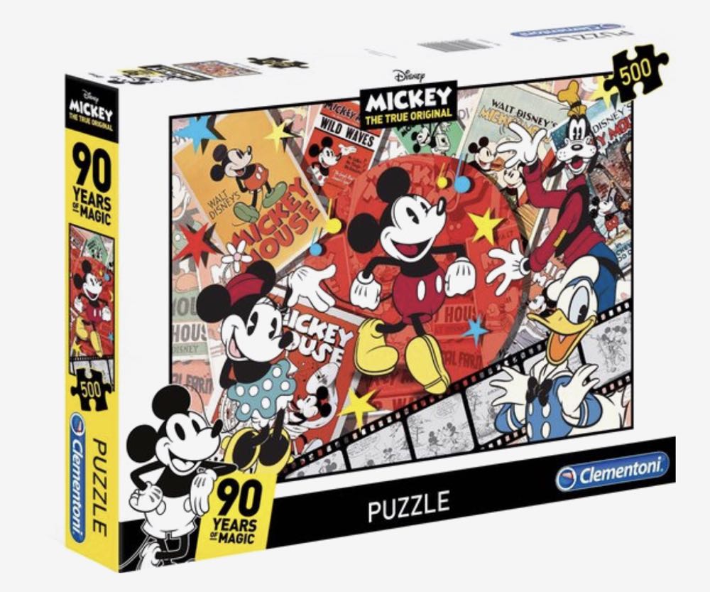 Mickey the True Original 90 Years - Clementoni puzzle collectible [Barcode 8005125350612] - Main Image 4