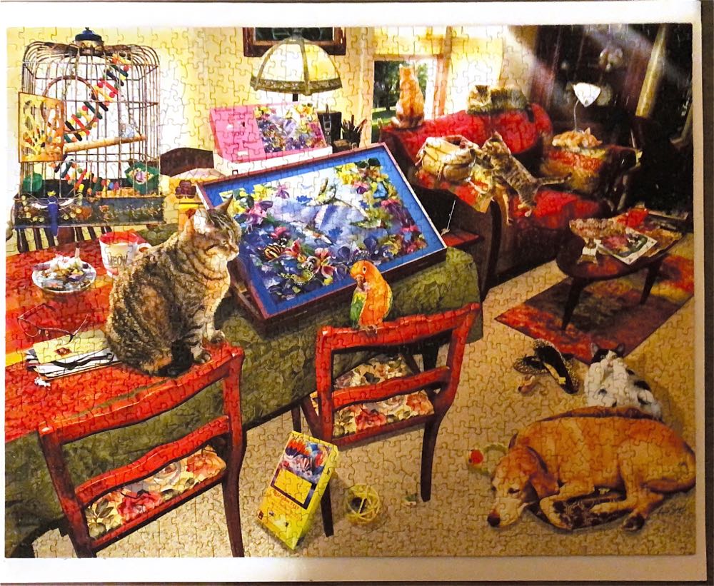 The Missing Piece - SunsOut puzzle collectible [Barcode 796780350304] - Main Image 2