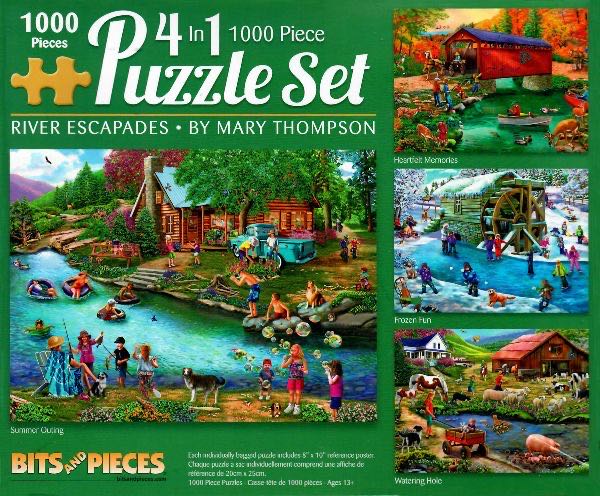 Watering Hole - Bits And Pieces puzzle collectible [Barcode 192949012517] - Main Image 2