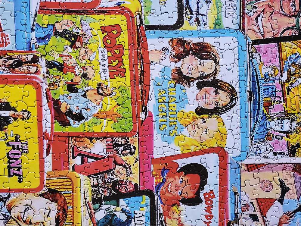 TV Lunch Boxes - White Mountain 🇺🇸 puzzle collectible [Barcode 724819262434] - Main Image 4