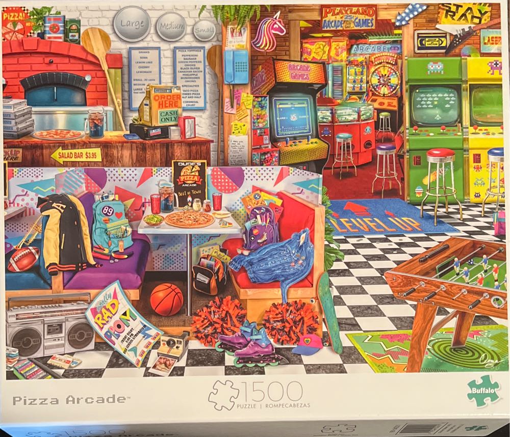 Pizza Arcade - Buffalo puzzle collectible [Barcode 079346024018] - Main Image 4