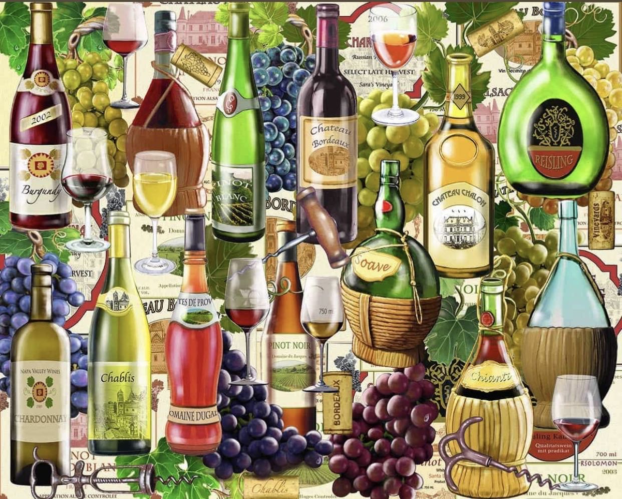 Wine Country - White Mountain Puzzles puzzle collectible [Barcode 724819253746] - Main Image 2