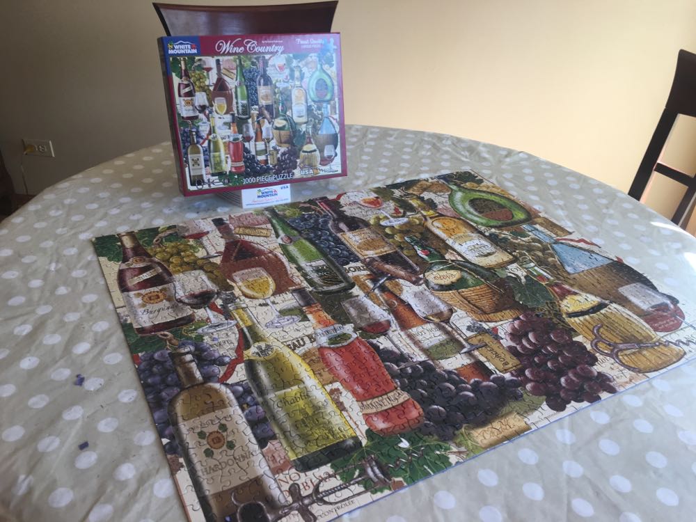 Wine Country - White Mountain Puzzles puzzle collectible [Barcode 724819253746] - Main Image 3