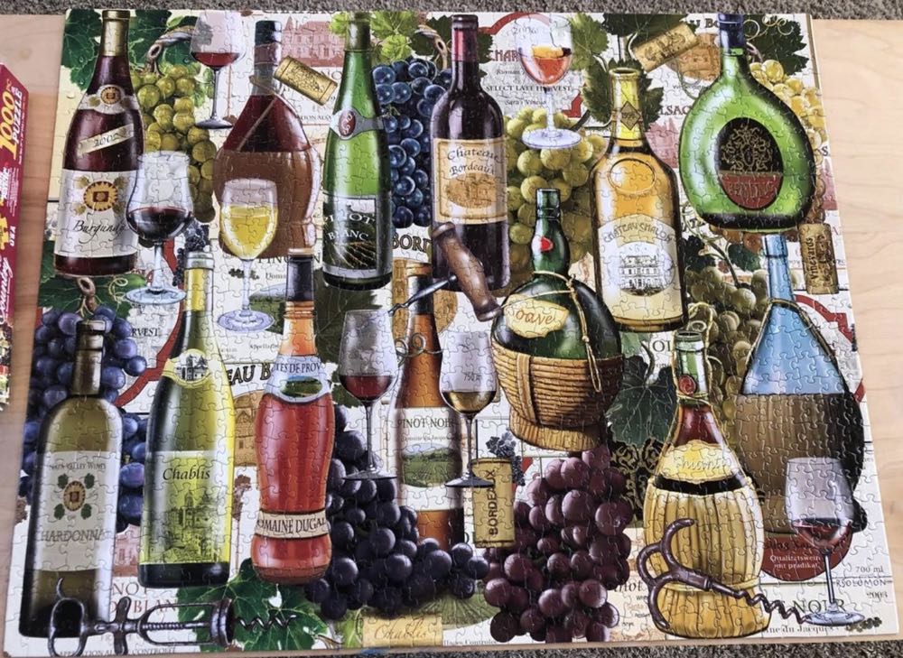 Wine Country - White Mountain Puzzles puzzle collectible [Barcode 724819253746] - Main Image 4