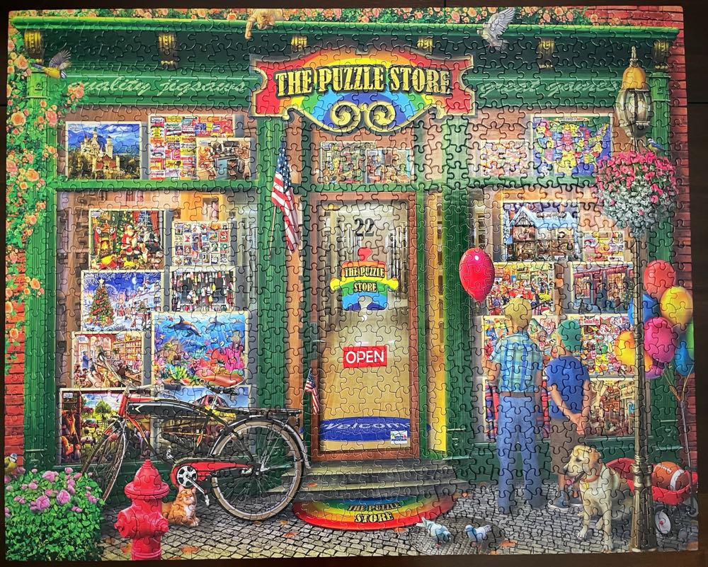 The Puzzle Store - White Mountain Puzzles puzzle collectible [Barcode 724819262120] - Main Image 4