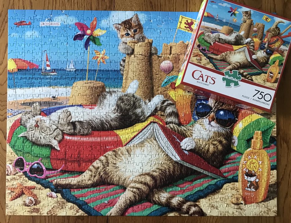 Beachcombers - Buffalo Games puzzle collectible [Barcode 079346170890] - Main Image 4