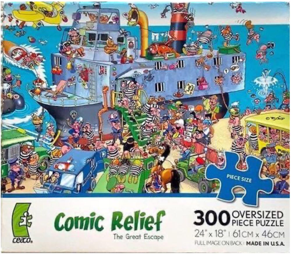 The Great Escape - Ceaco puzzle collectible [Barcode 021081022163] - Main Image 2
