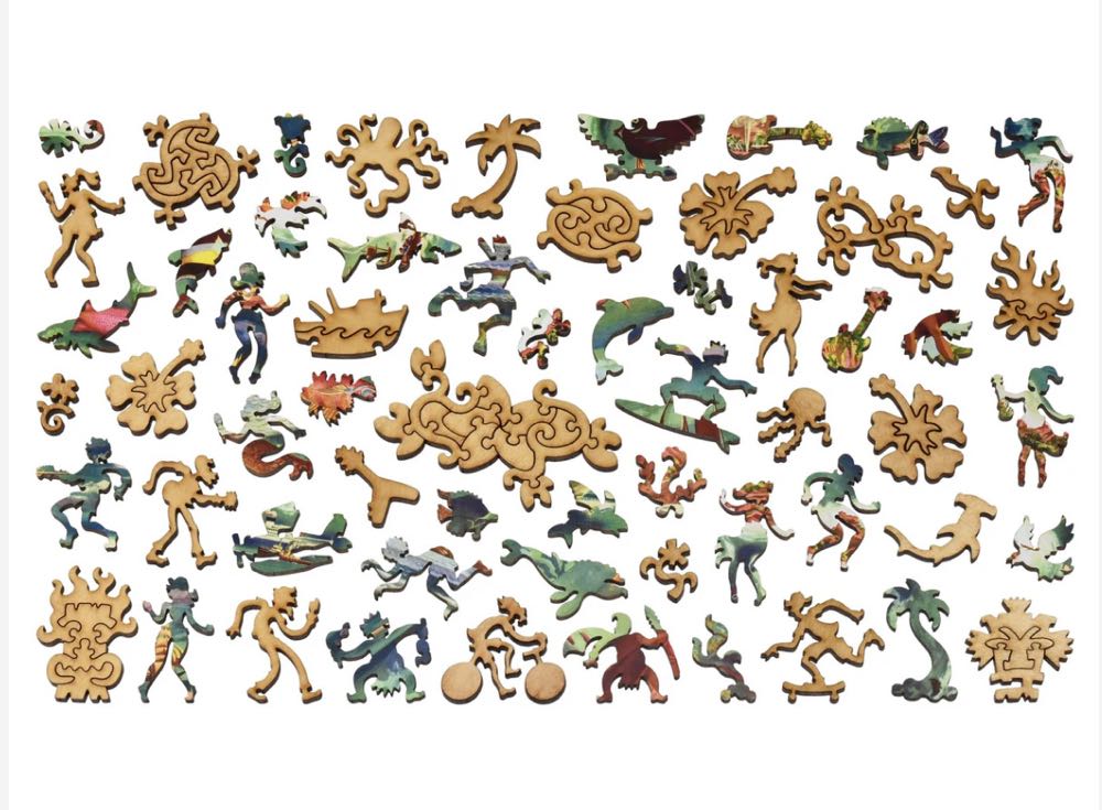 The Dole Map Of The Hawaiian Islands - Liberty puzzles puzzle collectible - Main Image 4