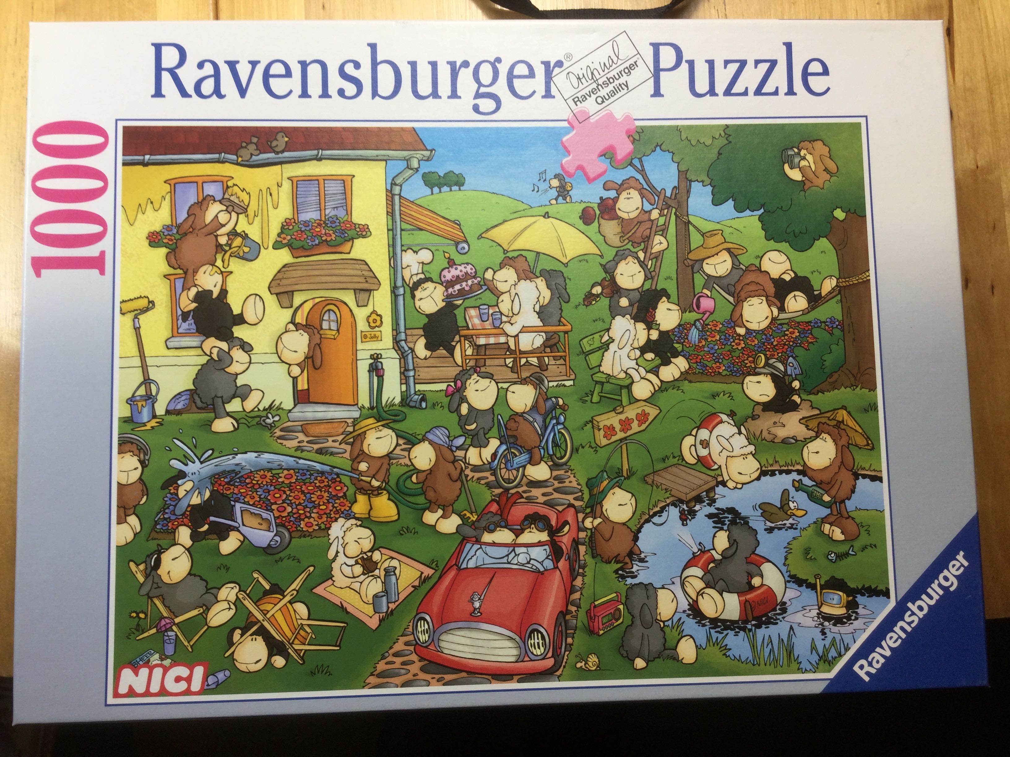 Country Blessing - White Mountain Puzzles puzzle collectible - Main Image 1