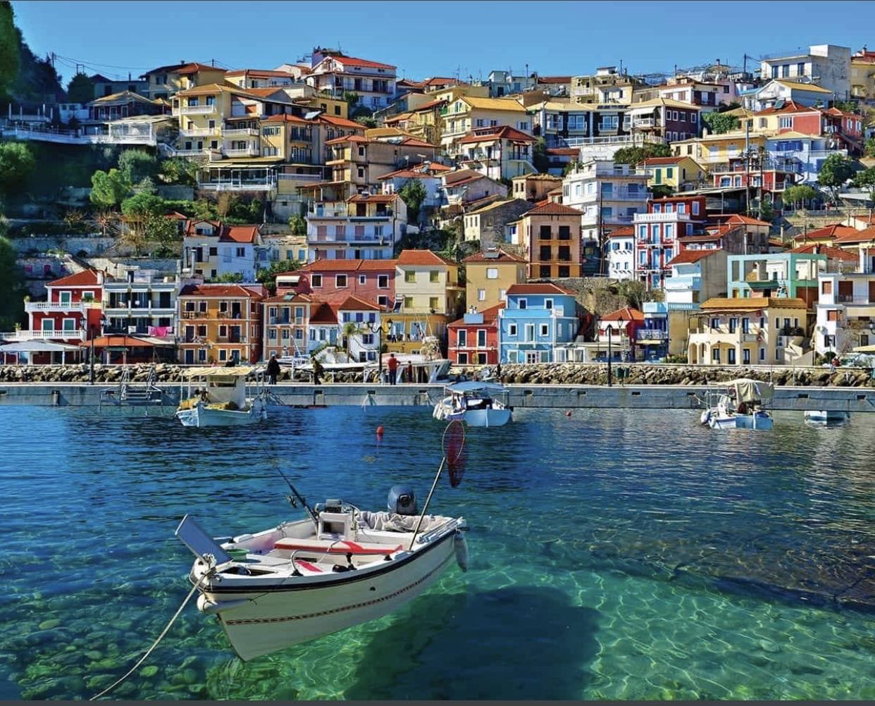 Parga, Greece - White Mountain Puzzles puzzle collectible - Main Image 2