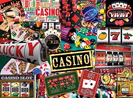 Casino - White Mountain Puzzles puzzle collectible - Main Image 2