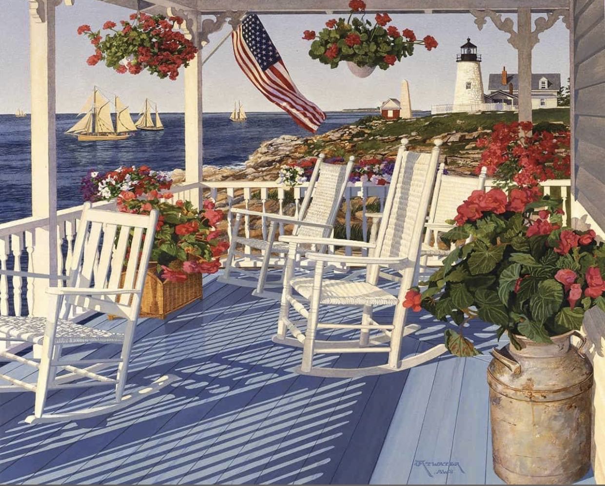 Lighthouse Point - White Mountain Puzzles puzzle collectible - Main Image 2