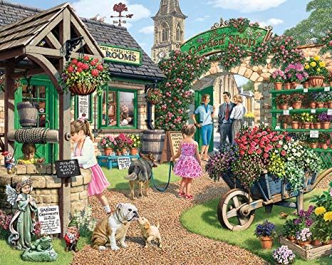 The Garden Shop  - White Mountain Puzzles puzzle collectible - Main Image 2