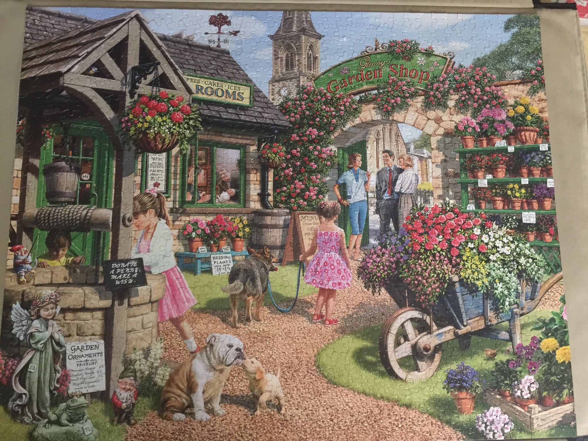 The Garden Shop  - White Mountain Puzzles puzzle collectible - Main Image 3