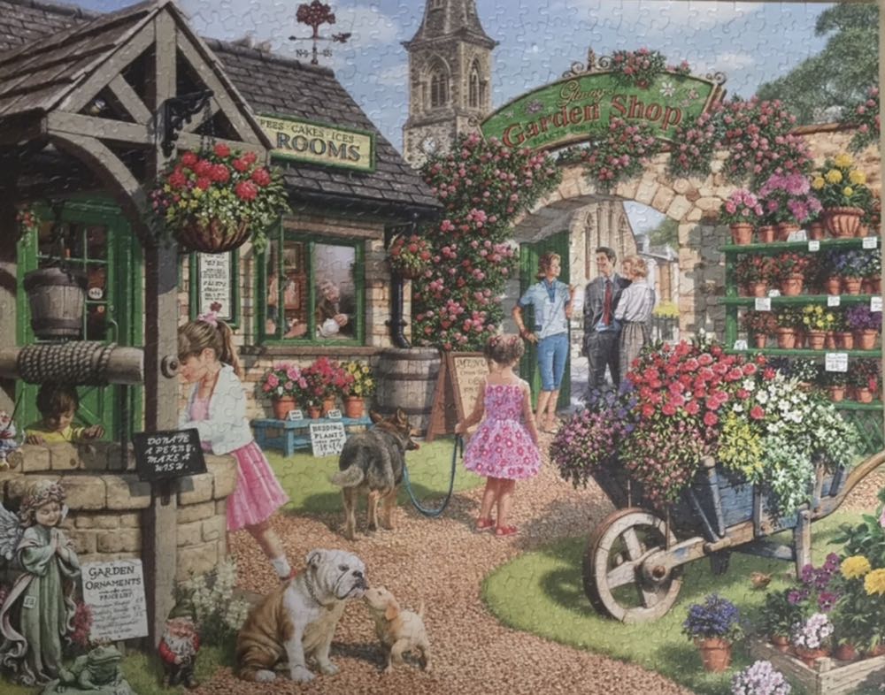 The Garden Shop  - White Mountain Puzzles puzzle collectible - Main Image 4