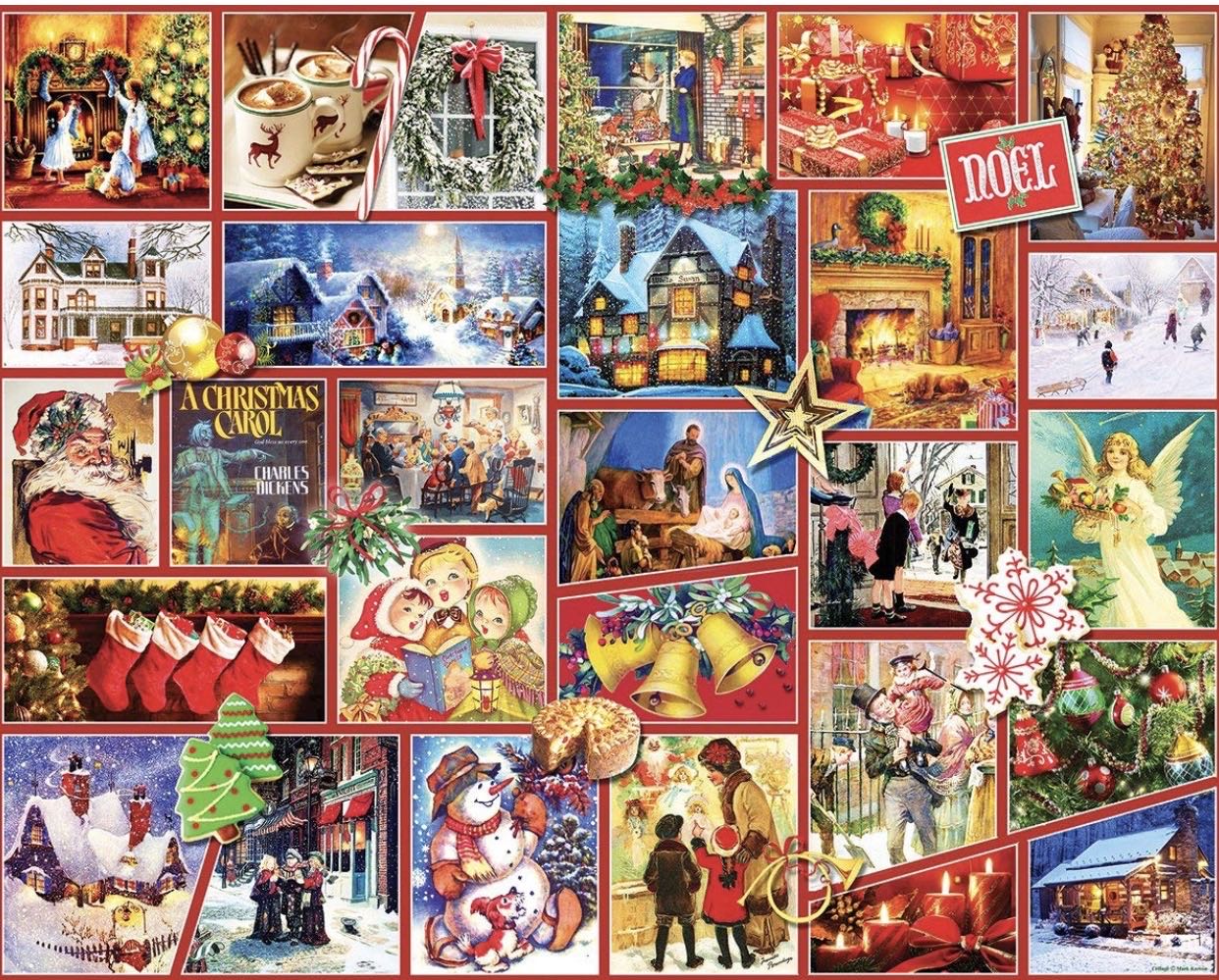 Joy To The World - White Mountain puzzle collectible [Barcode 724819259427] - Main Image 2