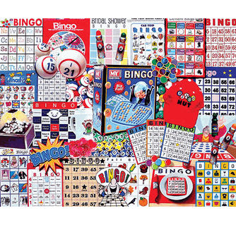 Bingo - White Mountain Puzzles puzzle collectible - Main Image 2