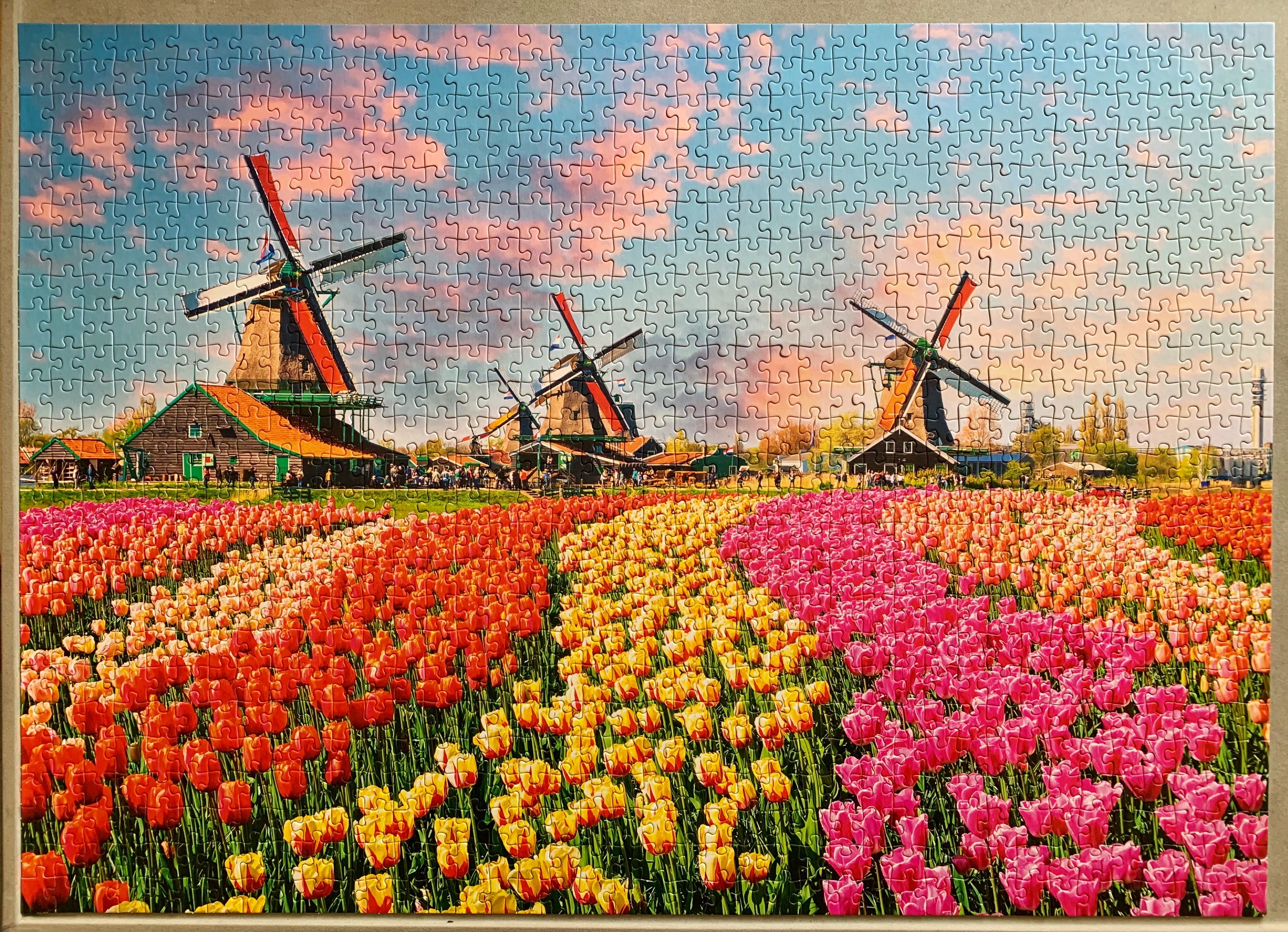 Zaanse Scheans, The Netherlands  puzzle collectible - Main Image 2
