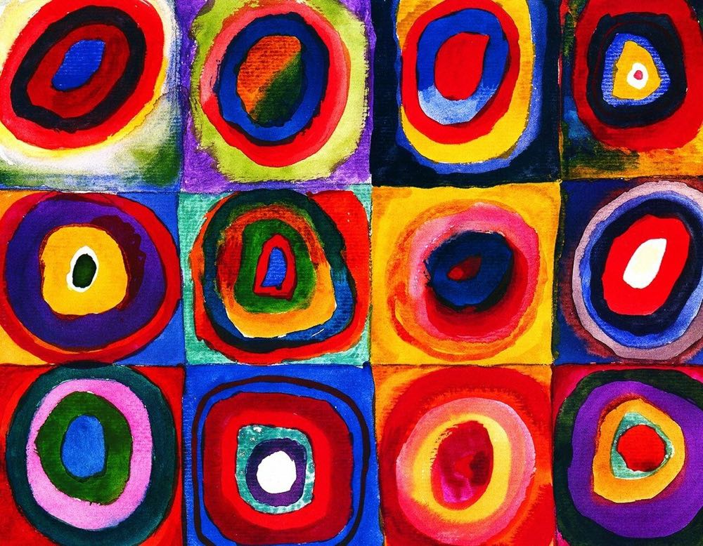 Colour Study Of Squares - EuroGraphics puzzle collectible - Main Image 2