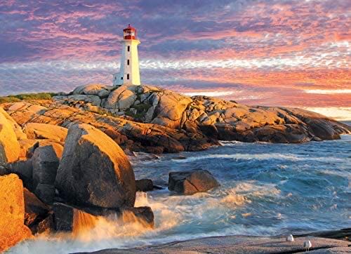 Peggy’s Cove Lighthouse, Nova Scotia - EuroGraphics puzzle collectible - Main Image 2